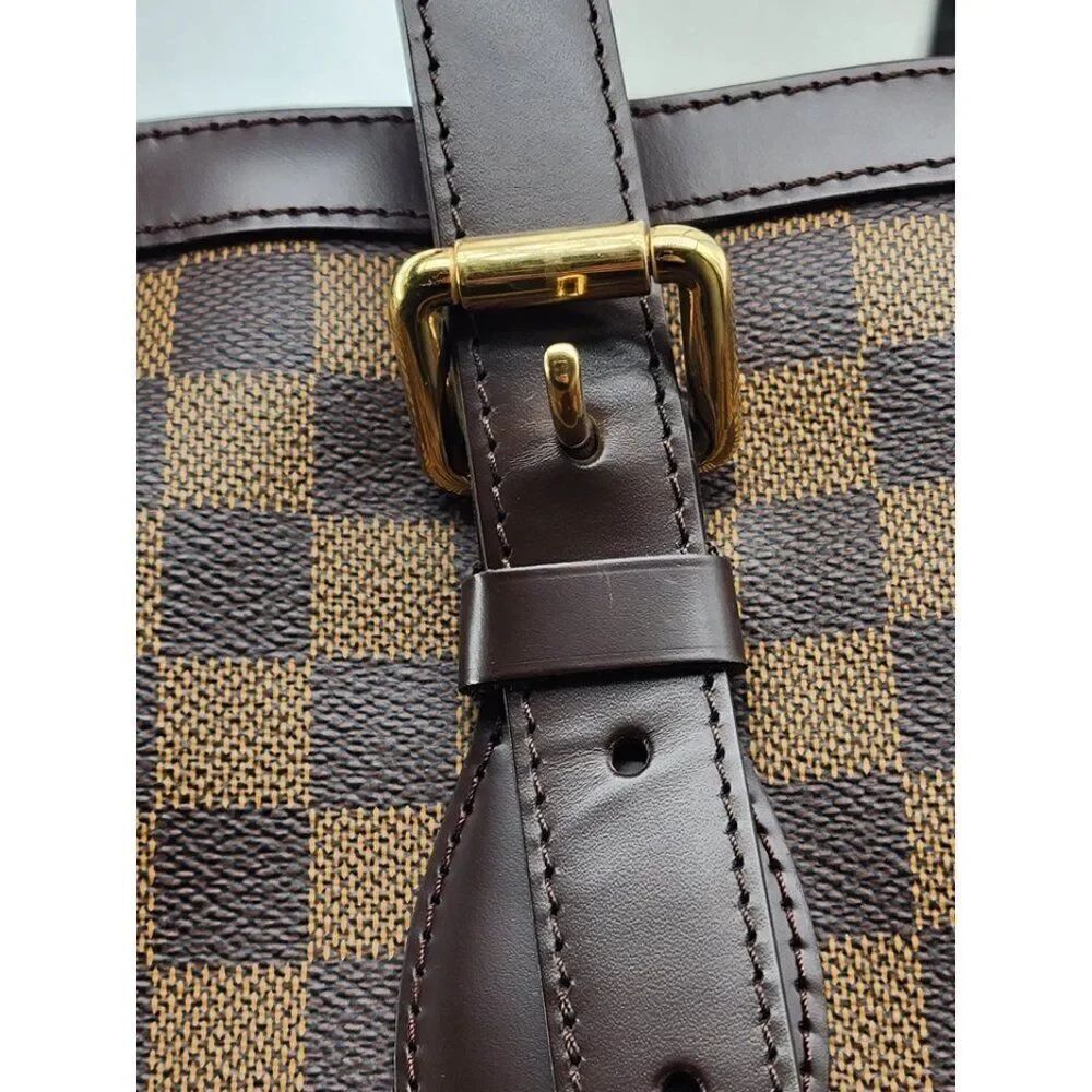 Louis Vuitton Hampstead GM Damier Ebene Shoulder Bag | Mint Condition - Picture 5 of 10
